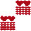 60 Applique A Cuore In Decorazione Da Te 3