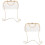 2 Pezzi Sera Clutch Con 8