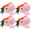 4 Pezzi Fermaglio A Coniglio In Per Cappello Decorativo 9