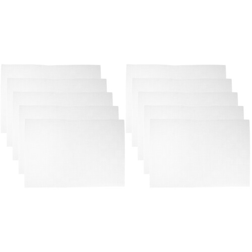10Pz Fogli Mesh DIY Bianca Tagliabile Per 1