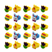 25 Bambini PVC Ecologico Tema Pasquale Disegni Animati