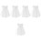 5 Pezzi Sposa Con In Tulle Accessorio 4