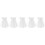 5 Pezzi Sposa Con In Tulle Accessorio 9