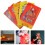 25 Pezzi Amuleto Carta Feng Shui Capodanno 11