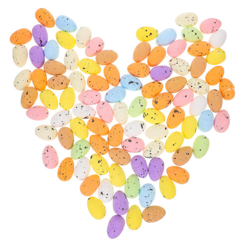 300 Pezzi Imbottiture Uova In Schiuma 3 Cm Decorate 1