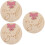 3Pcs De Para Anúncio De Com Do Bebê 9