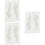 3Paia Appliques Da Cucire Per , E Moda 7