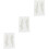 3Paia Appliques Da Cucire Per , E Moda 5