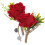 10 Pezzi Cravattini Nuziali Per E Sposa, Boutonniere Rosa 1