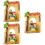 3 Unidades Mini Decoração De Natal Resina Para E Casa 9