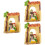 3 Unidades Mini Decoração De Natal Resina Para E Casa 8