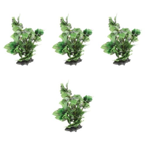 4Pcs Decoração Com Falsas De Plástico Para 2