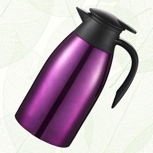 Bule De Aço Inoxidável Com Isolamento Térmico Moderno (2L ) 2
