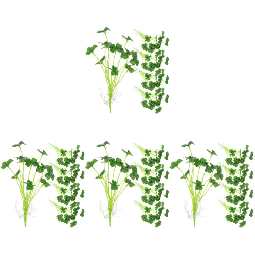 20 Unidades Planta Artificial Grama Aquática Para Decoração 1
