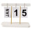 3Pcs Calendário De Calendário Virar Para 1