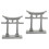 2 Unidades Torii Paisagem Miniatura 4