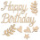 Conjunto De Enfeite De Happy Birthday Decoração 1