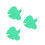3Pcs 3D Para Betta, De Descanso E 8
