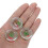 3Pcs Miniatura Com Koi Plástico Transparente 7