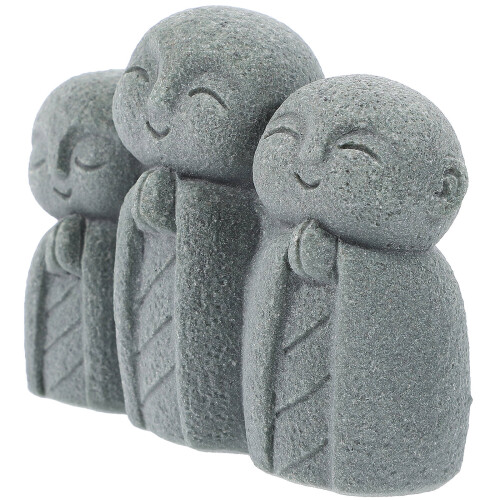 2Pcs Estátua Buda Escultura 1