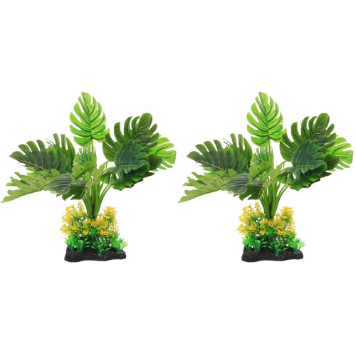 2 Unidades Planta Artificial Para E 1