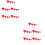 40 Unidades Decorativas De Para Cupcake Topper 8