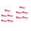 40 Unidades Decorativas De Para Cupcake Topper 6