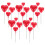 40 Unidades Decorativas De Para Cupcake Topper 2