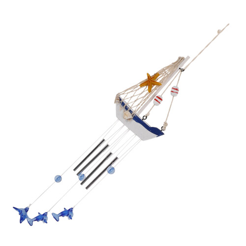 3Pcs Lightweight White Wind Chime Pendant Nautical Decor Gift 1