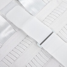 Stahlplatten-Tailletrainer-Gürtel Rückensupport-Band verstellbar Fitness L