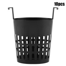 10 Stück Mesh-Pflanzenkörbe Hydroponik-Anzuchtbehälter - Robustes Kunststoff, 70x63mm