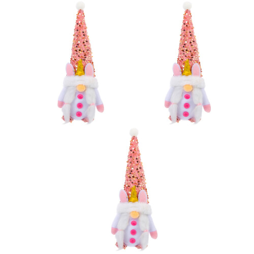 3Stck Schmuck Einhorn Partyzubehör 2