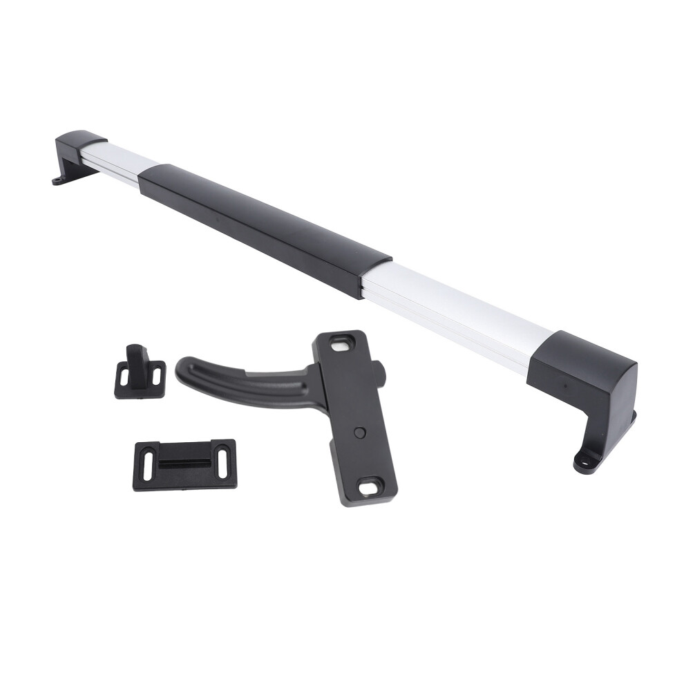 20Pcs Black Rv Screen Door Handle Latch Kit, Extends 550-745Mm 7891359844574