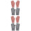 4Pares Mujer Outdoor Térmicos Resistentes 6