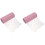 2Rolls Pink Lightweight Polyester Tulle Ribbon for Handmade Gift Bows 4