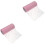 2Rolls Pink Lightweight Polyester Tulle Ribbon for Handmade Gift Bows 5