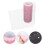 2Rolls Pink Lightweight Polyester Tulle Ribbon for Handmade Gift Bows 11