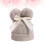 Cappello A Per Con E All'uncinetto Beige 6