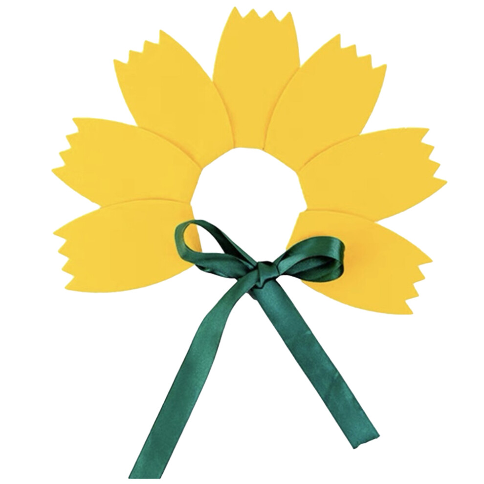 3 Pezzi Cerchietto Con Fiori Fascia Decorativa Per-image