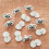 100 Pezzi Occhi Sicurezza In 17X29Mm Per Animali 10