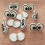 100 Pezzi Occhi Sicurezza In 17X29Mm Per Animali 3