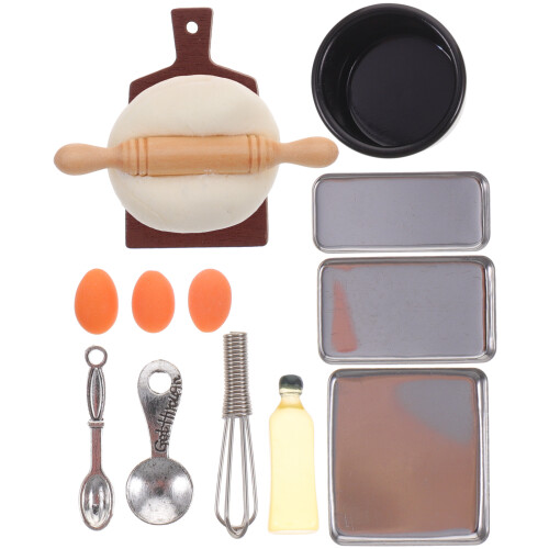 3 Set Strumenti Miniatura, Utensili Cucina E Casa 2