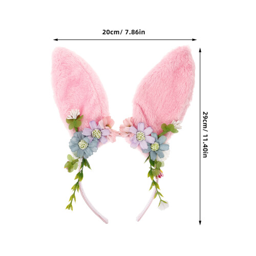 Fascia Orecchie Coniglio Per Costume Cosplay 2
