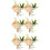 6 Pezzi Boutonniere Sposa per Festa 10