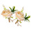 6 Pezzi Boutonniere Sposa per Festa 3