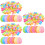 300 Uova Miniatura Glitterate Colorate 9