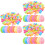 300 Uova Miniatura Glitterate Colorate 8