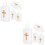 12 Pezzi Bottiglie Vuote Santa Cristiana A 8
