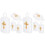 12 Pezzi Bottiglie Vuote Santa Cristiana A 4