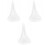 3 Pezzi Sposa Lungo Con Pettine 5